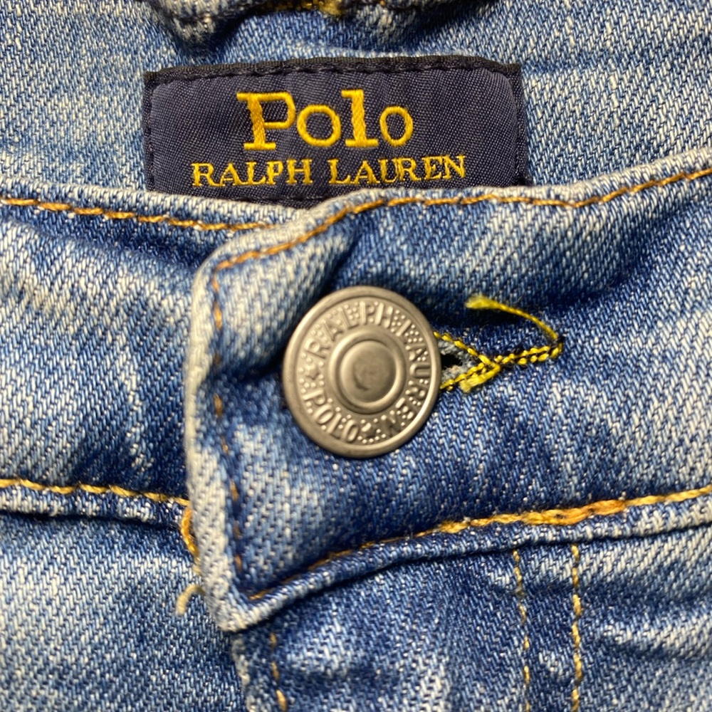 Ralph Lauren Sullivan Slim Stretch Denim Short - Picture 2 of 5